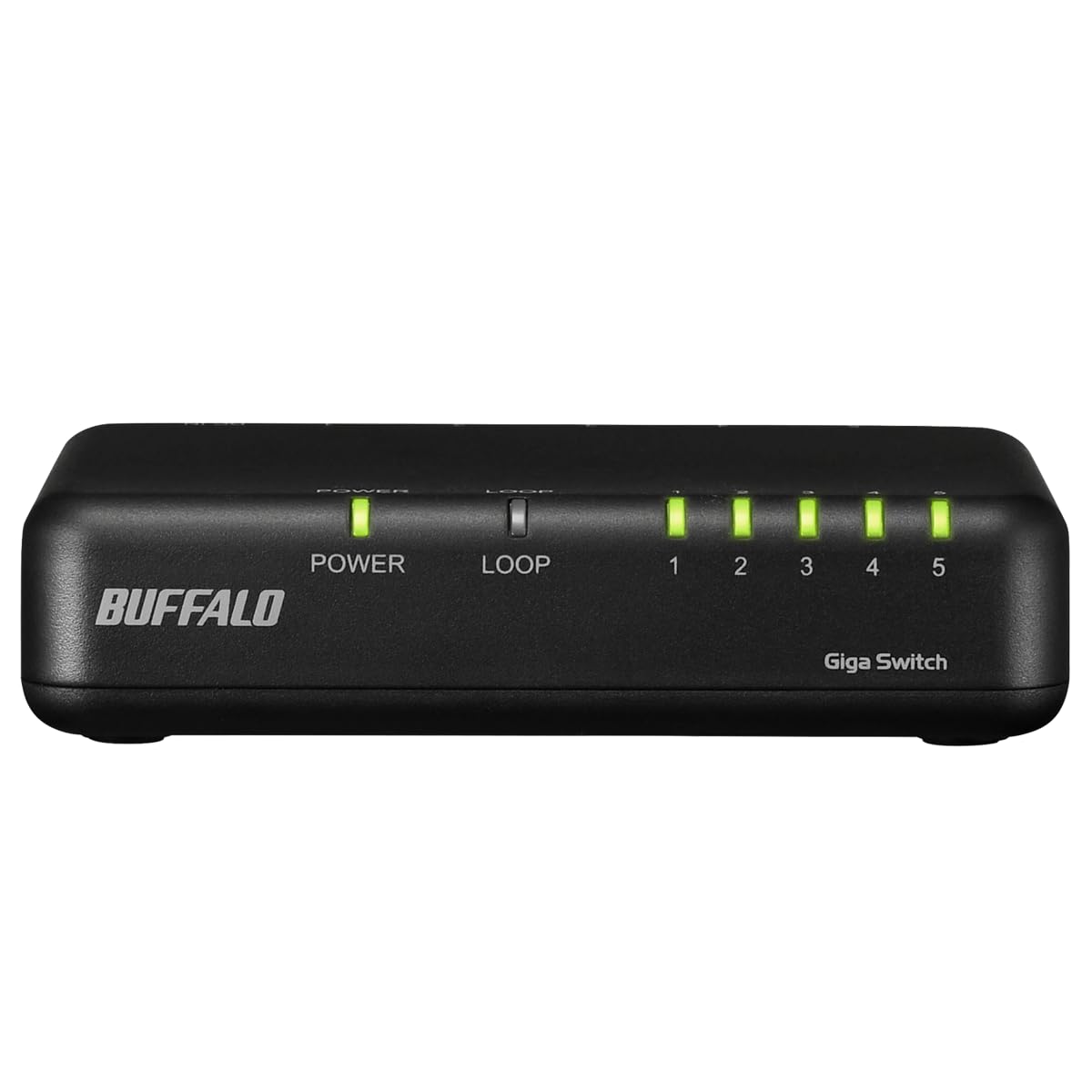 

Buffalo Гигабитный коммутатор с пластиковым корпусом, магнитом для крепления на стену, внешним питанием, обнаружением петель, 5 портов, в комплекте, монтируемый, блок питания, обнаружение, чёрный