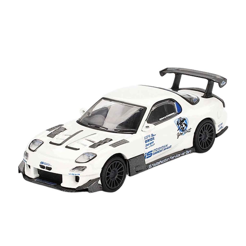 MINI GT 1/64 Scale Mazda RX-7 (FD3S) Ito Shokai Zero with RE Amemiya (Right-Hand Drive) Finished Model MGT00996-R