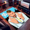 1pc Jul  rapper Print Area Rug - Soft, Washable Non-Slip Indoor Mat for Office Chairs, Living Room, Home Office Decorative Rug