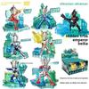 Cartoon Ultraman Assembly Building Block Set Children Toys For Fans And Kids