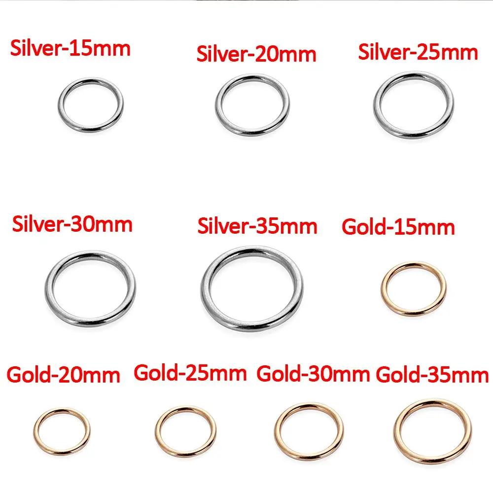 Hot Backpack Pet Collar Metal Buckle O Ring Bag Parts Sewing Accessories