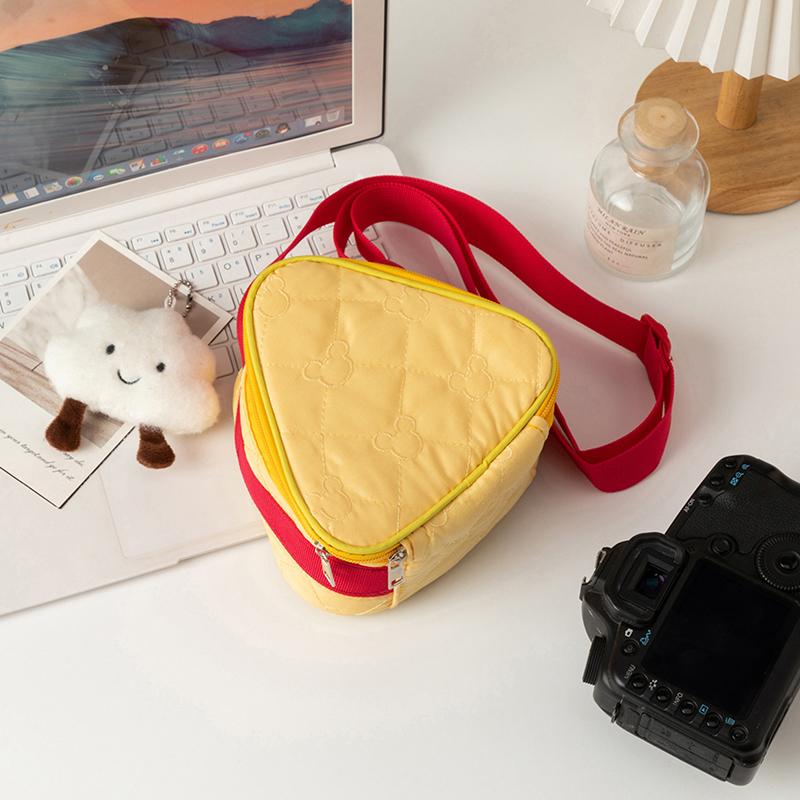 

Cute Cheese Camera Bag Shoulder Crossbody Bag Creative Shockproof Canon Instant Camera Protective Cover High Aesthetic Value L