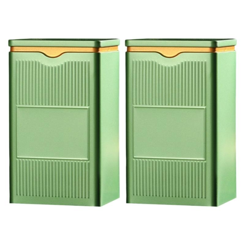 Tea Storage Container For Loose Leaf Tea Stylish Kitchen Canister For Storing Coffee Beans Or Dry Snacks