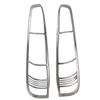 Hight-quality Car Exterior Chrome Tail Lamp Cover Trim For Nissan X-Trail XTrail 2002 2003 2004 2005 2006 2007 Cars Accessories
