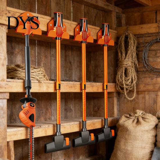 Wandmontierter Rasentrimmer-Haken, Heckenscheren-Halter, Robuster Heckenscheren-Ständer, Garagen-Gartenwerkzeug-Organizer, für Schuppen-Werkstatt-Montage, Besenhalter