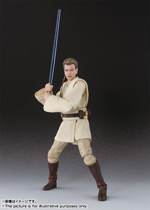 TAMASHII NATIONS STAR Die dunkle Bedrohung Kenobi 155 mm bemalte bewegliche Figur SHFiguarts WARS Obi-Wan (Folge I) (Wiederverkaufsversion) Ca.. PVC&ABS