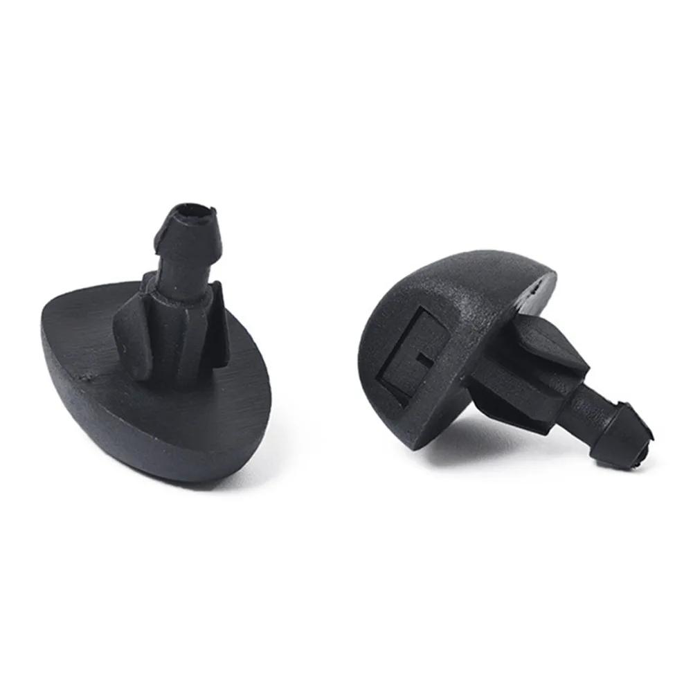 1 Pair For Citroen C1 C2 C3 For Peugeot 207 306 307 6438V8 Front Windshield Wiper Washer Jet Nozzle
