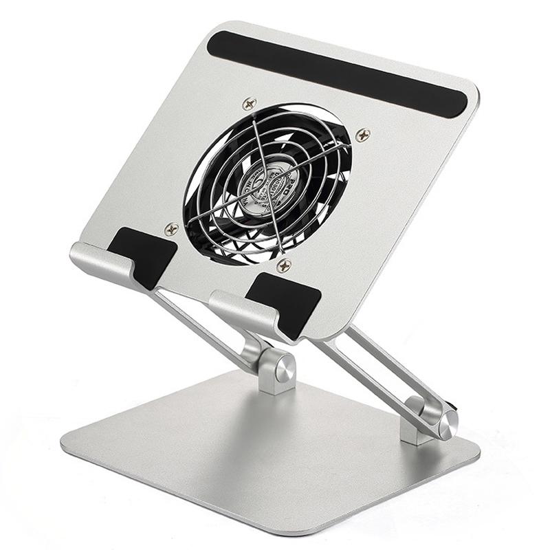 

D56-4 Aluminum Alloy Tablet Stand with Cooling Fan for iPad Foldable Desktop Bracket