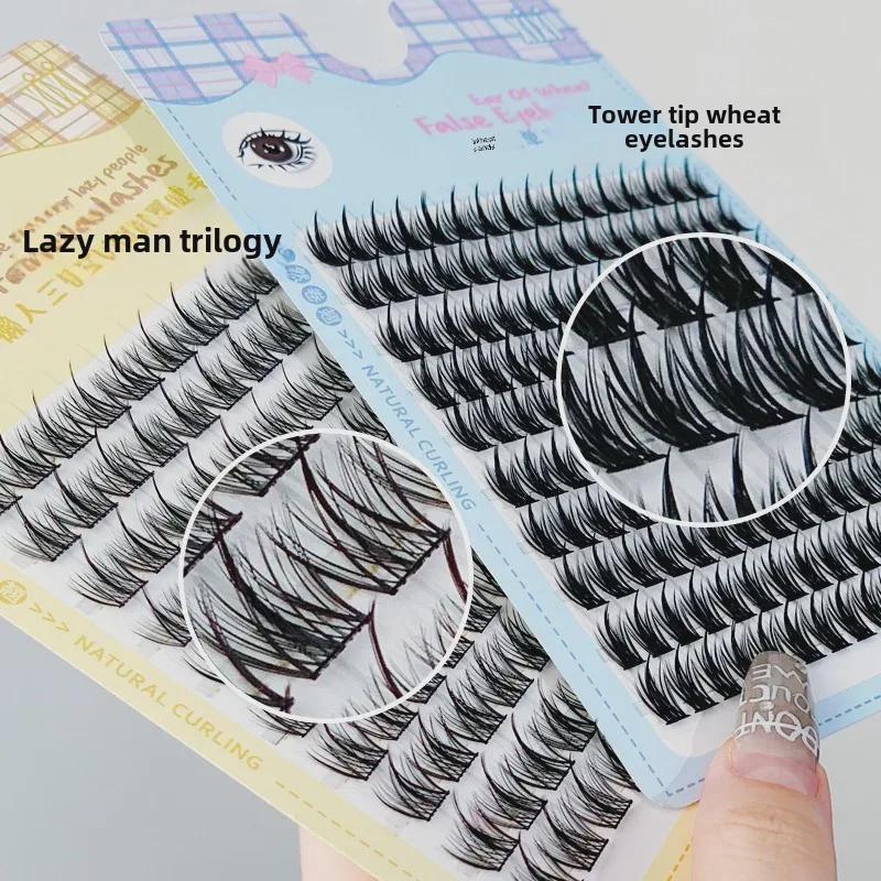 Douyin Xixi 10-Row Natural Thick False Eyelashes