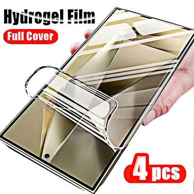 4 buc. Film hidrogel pentru Samsung Galaxy S24 Ultra S23 FE Protectoare de ecran frontală pe S24 S 24 Plus S23fe fără sticlă