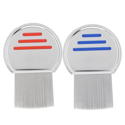 Professional Stainless Steel Lice Nits Treatment Comb Portable Louse Removal Comb