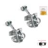 BDP721-1 2 Pieces Front Left AND Right Door Hinge Stop Check Strap Limiter for Vauxhall Opel Corsa C X01 Combo C Tigra B TwinTop 160256