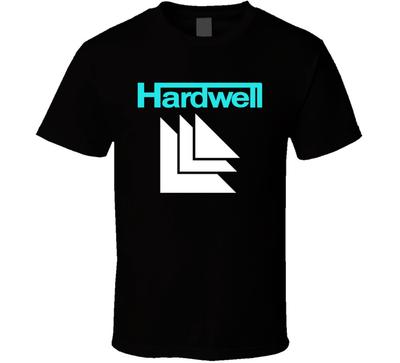 Hardwell trance logo4 T-shirt noir Hommes Femmes T-shirts Haut