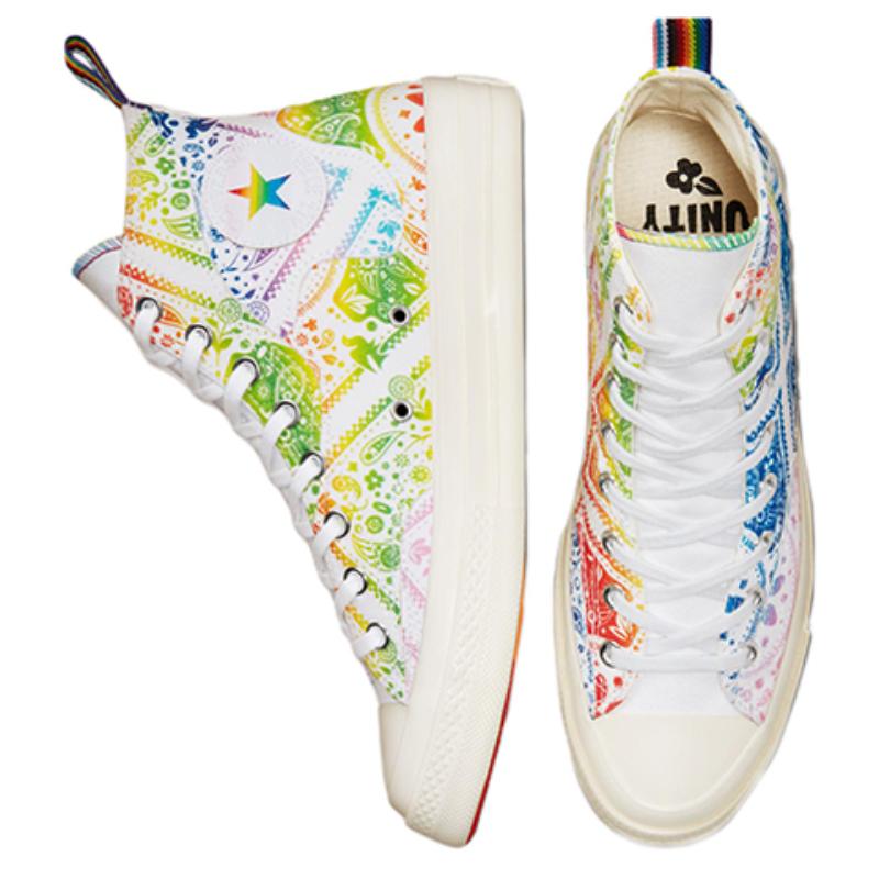 Converse 1970s Chuck Taylor All Star Casual & Versatile High Top Canvas Shoes Unisex Dazzling Colour