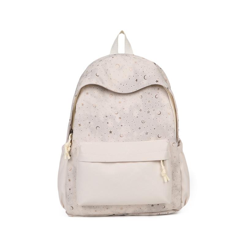 Schoolbag wholesale Korean fresh and cute schoolbag for girls junior high school students lightweight backpack college student travel leisure backpack