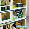 Non-Toxic 997Pcs Mini Garden Hotel Model Building Blocks City Street House Construction Micro Bricks Display Toys Children Adult
