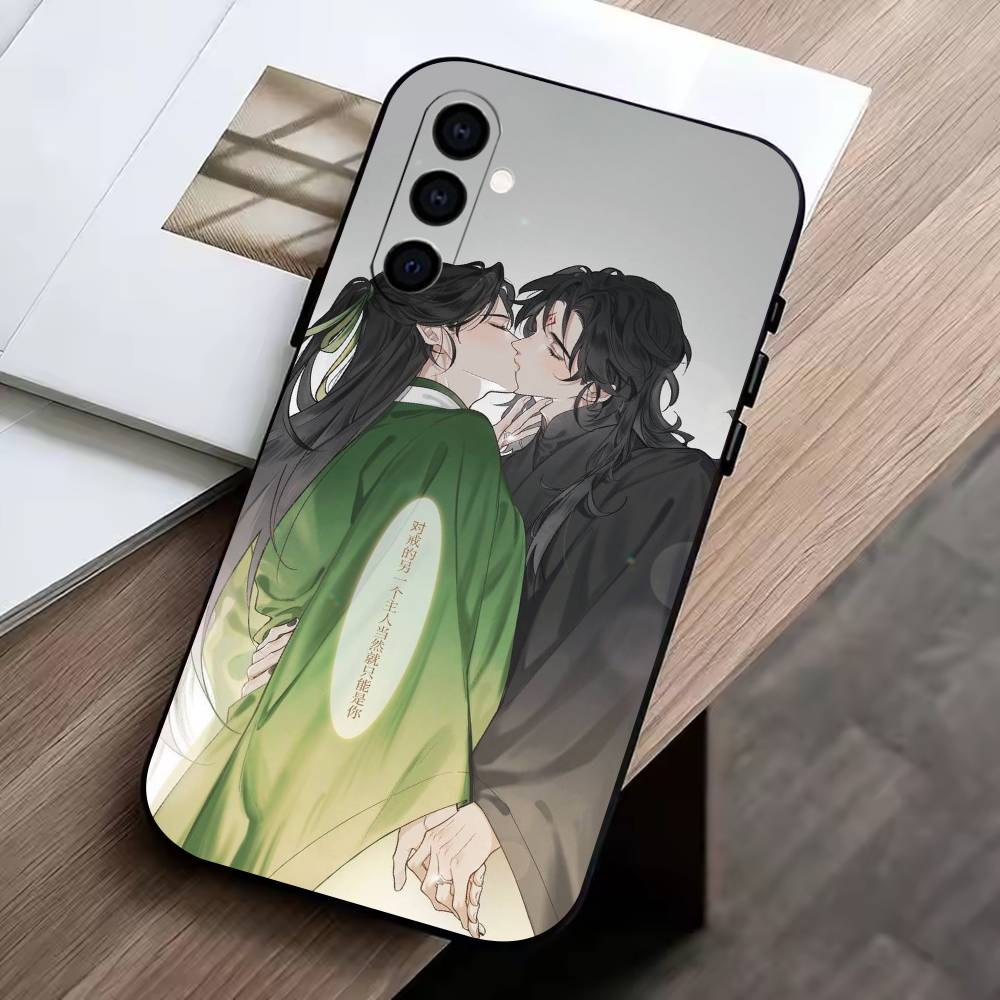 

SVSSS-Scum Villain s Phone Case Black Silicone Soft For Samsung Galaxy A73,A72,A71,A70,A53,A52,A51 Samsung a32 5g