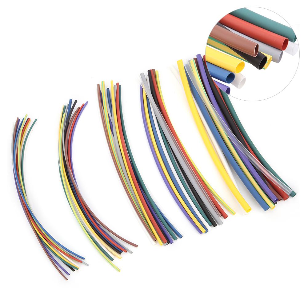 55pcs Heat Shrink Tubing Kit Heat Shrink Tube Wire Wrap Cable Sleeves Shrinkable Tube