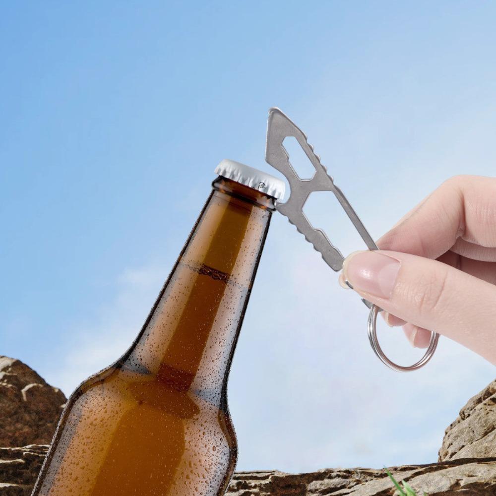 EDC Hexagon Wrench Bottle Opener Multifunctional Outdoor Gadgets Key Holder For Camping Supplies