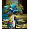 10pcs Peacock Tail Eye Feathers DIY Crafts 25-30cm Ornaments Home Room Decoration