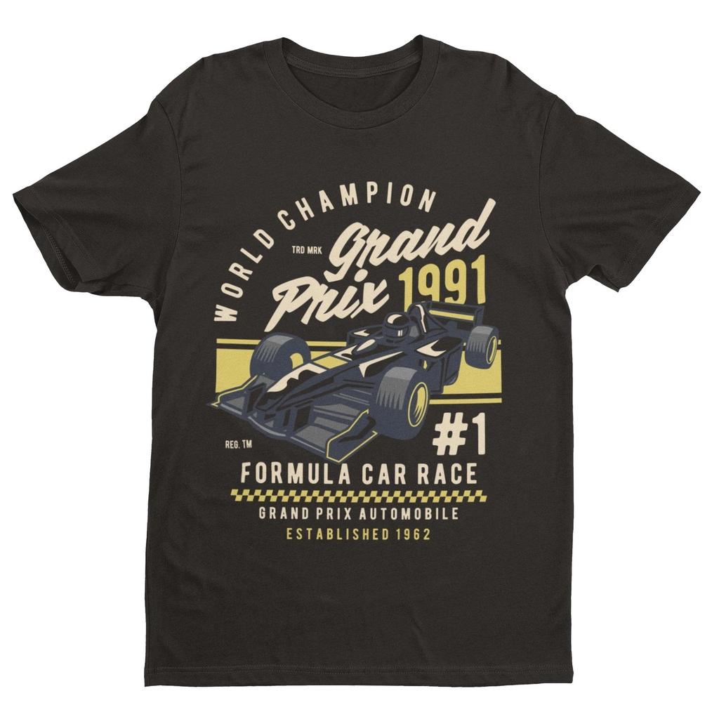 World Champion Grand Prix T Shirt Motor Racing #1 Formula Car Race 1991 Retro
