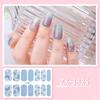 Nail Polish Stickers Self-Adhesive Nail Sticker Manicure Sticker Waterproof Full Wrap Nail Strips with Nail File