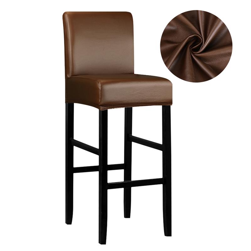 Short Size Water Resist Bar Chair Cover Chair Protector Seat Cover Slipcover For Hotel Banquet Wedding Party Dining Room