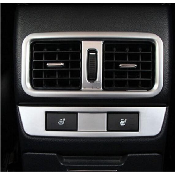 For Subaru Outback 2015- ABS Chrome Rear Air Outlet Trim Cover Molding