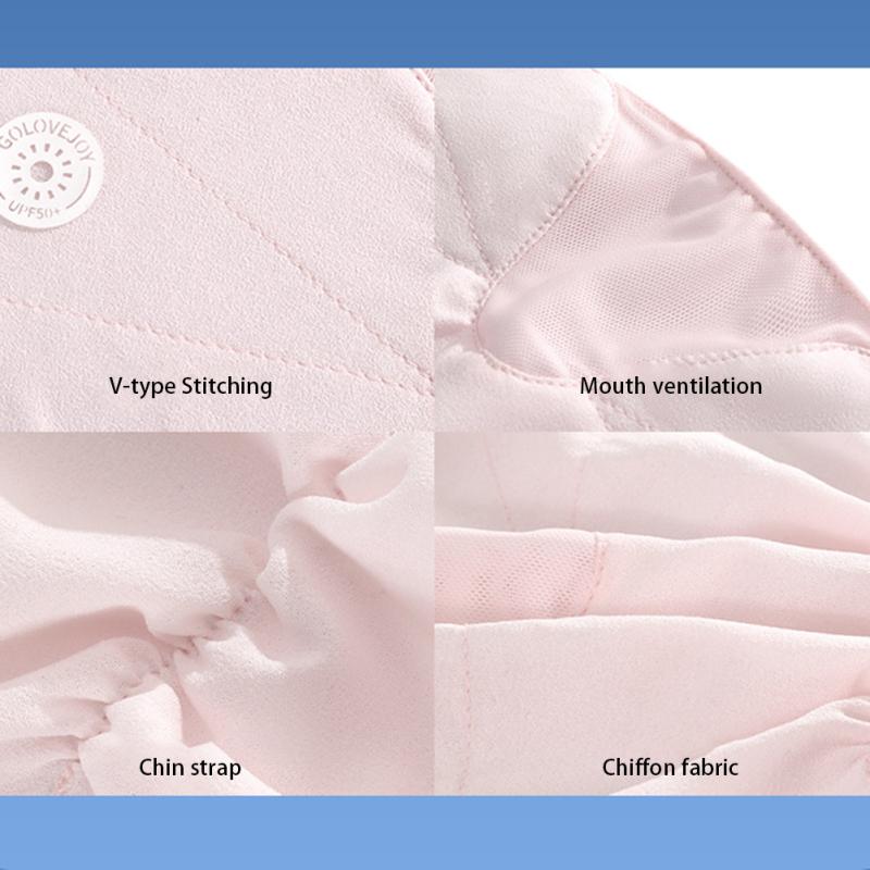 Women Sunscreen Mask Outdoor Breathable Anti-uv Driving Riding Face Mask Head Scarf With Adjustable