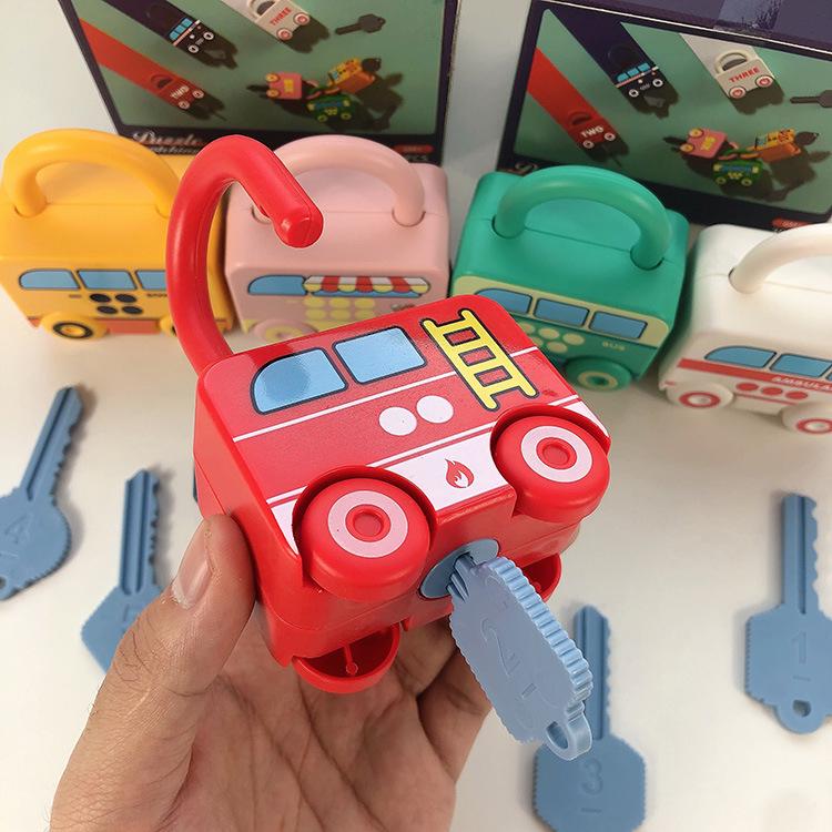 Children's Key Matching Puzzle Toy: Early Education Padlock & Life Skills Training