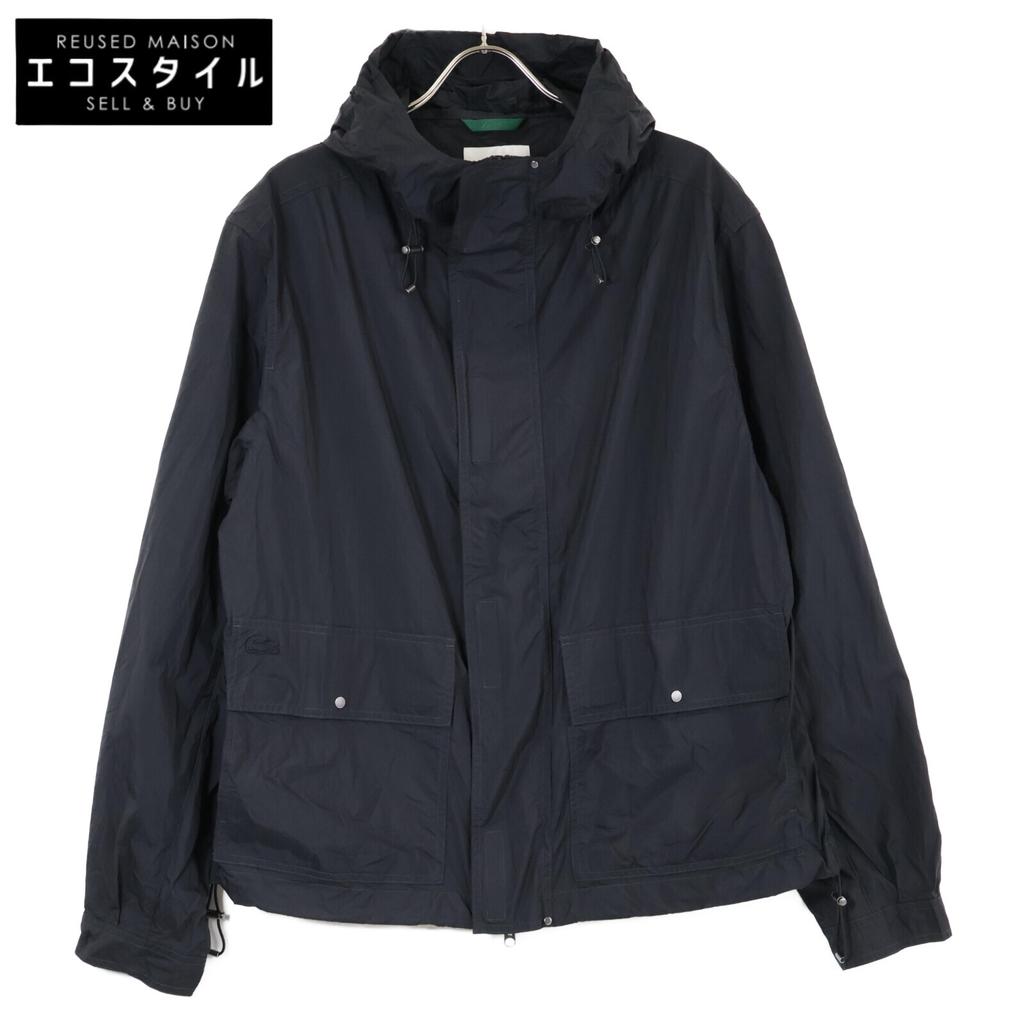 Lacoste [Domestic Regular] BH1055 Lightweight Hood Jacket M/L blackUsed