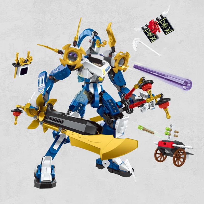 Animationsfilm Jay Walkers Titan Mech Bausteine Montage Ziegel Spielzeug Geschenk für Erwachsene Kinder