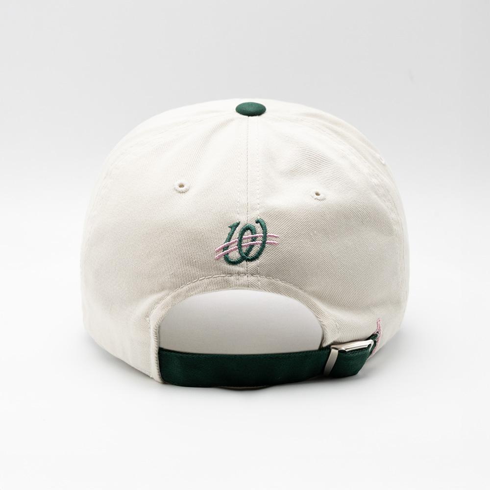 Wieoldeuwoldeu Heart Patch Color Block Ball Cap