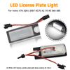 NO Error Free LED Number Plate Lamp For Volvo V70 XC70 2001-2007 XC90 2003 S80 1999-2003 S60 2001-2006 LED License Plate Light