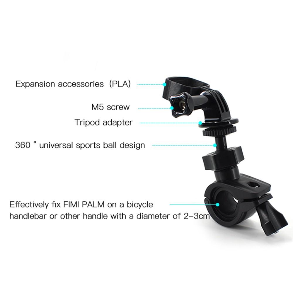HBKS Compatible with FIMI PALM Gimbal Camera Bicycle Mount Holder