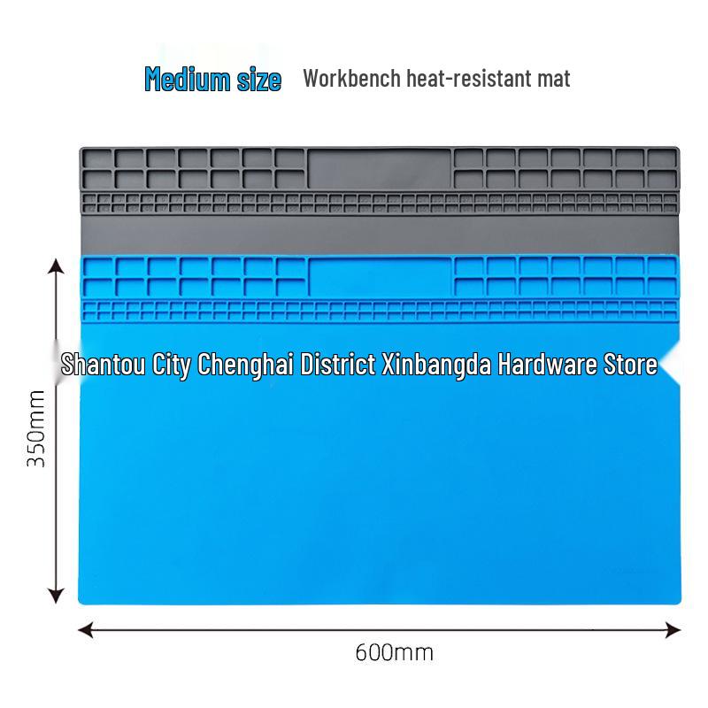 High-Temperature Resistant Silicone Repair Mat: Anti-slip, Anti-corrosion, Anti-static for Mobile Phone Repairs
