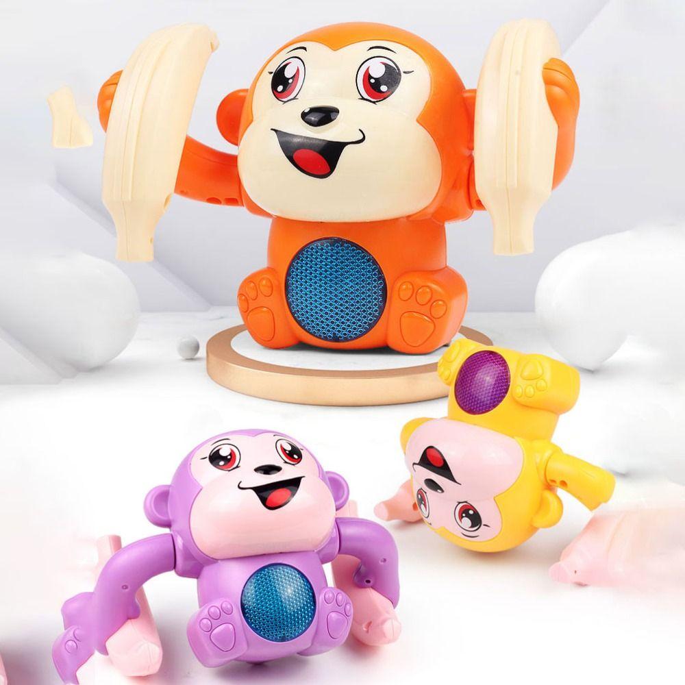 Baby Rolling Monkey Toy Tumbling Monkeys Game Voice-activated Tumbling Monkey Electric Baby Toys