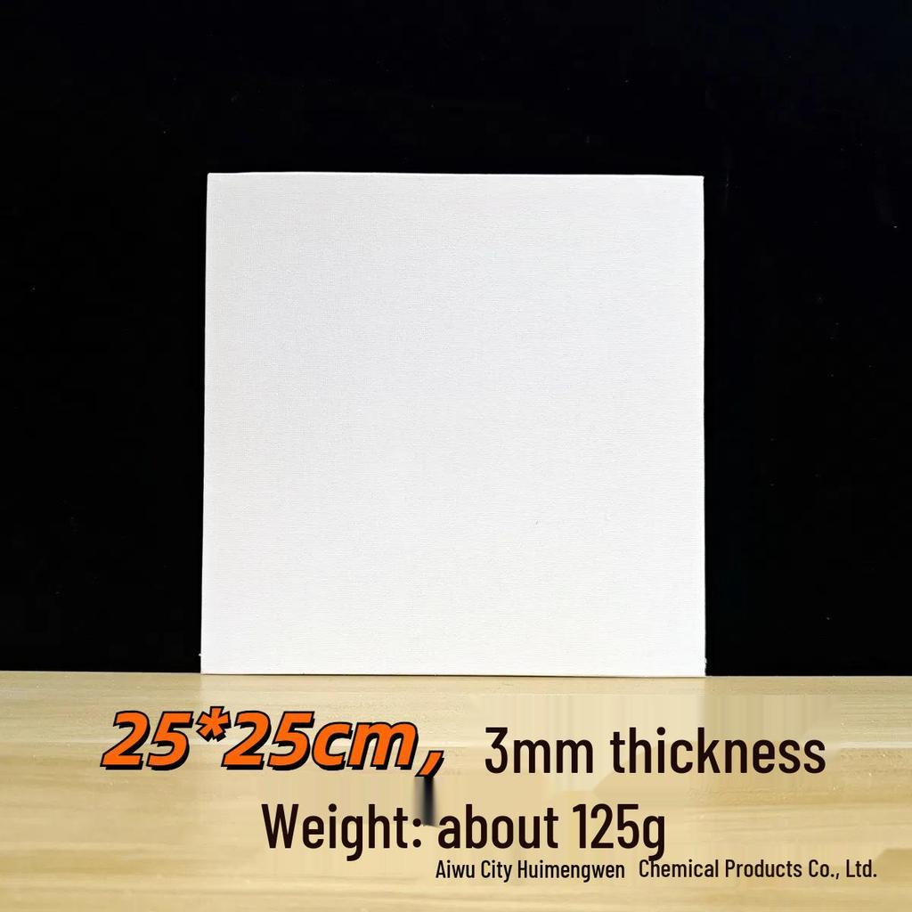 3MM Thin Canvas Drawing Board: Portable Pure Cotton Oil & Acrylic Painting Board for Art Students and Professionals