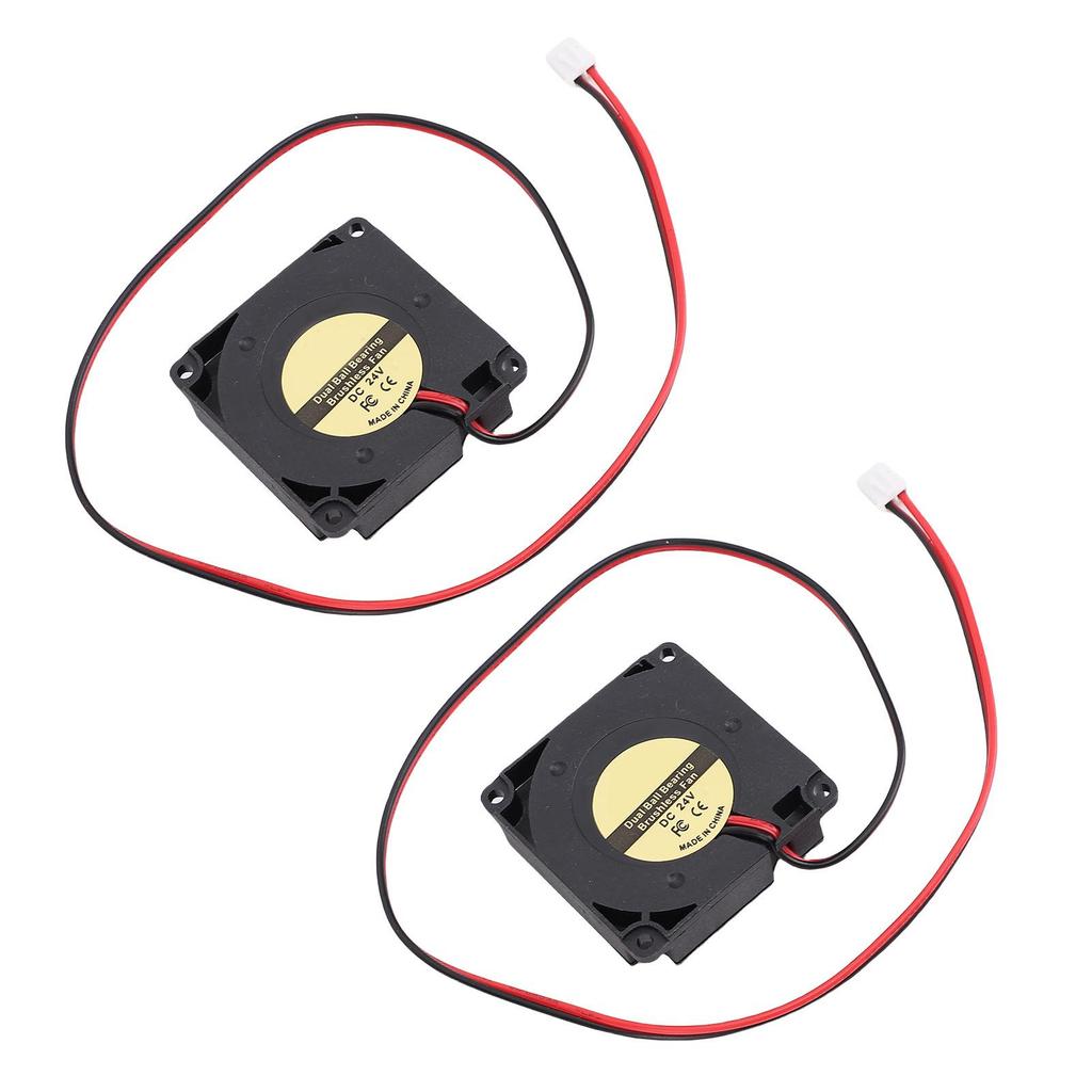 2 Pcs 3D Printer Mainboard Cooling Fan Replacement for FlashForge AD 5M PRO 3D Printer 4010 Dual Ball Bearing Fan