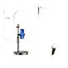 Dual-Position Desktop Tripod with Fill Light for Mobile Live Broadcasting