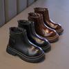 Autumn Children Boots Kids Short Boot Zipper Girls Boys Comfortable Non Slip Outdoor Ankle Boots Princess Shoes Size 26-36