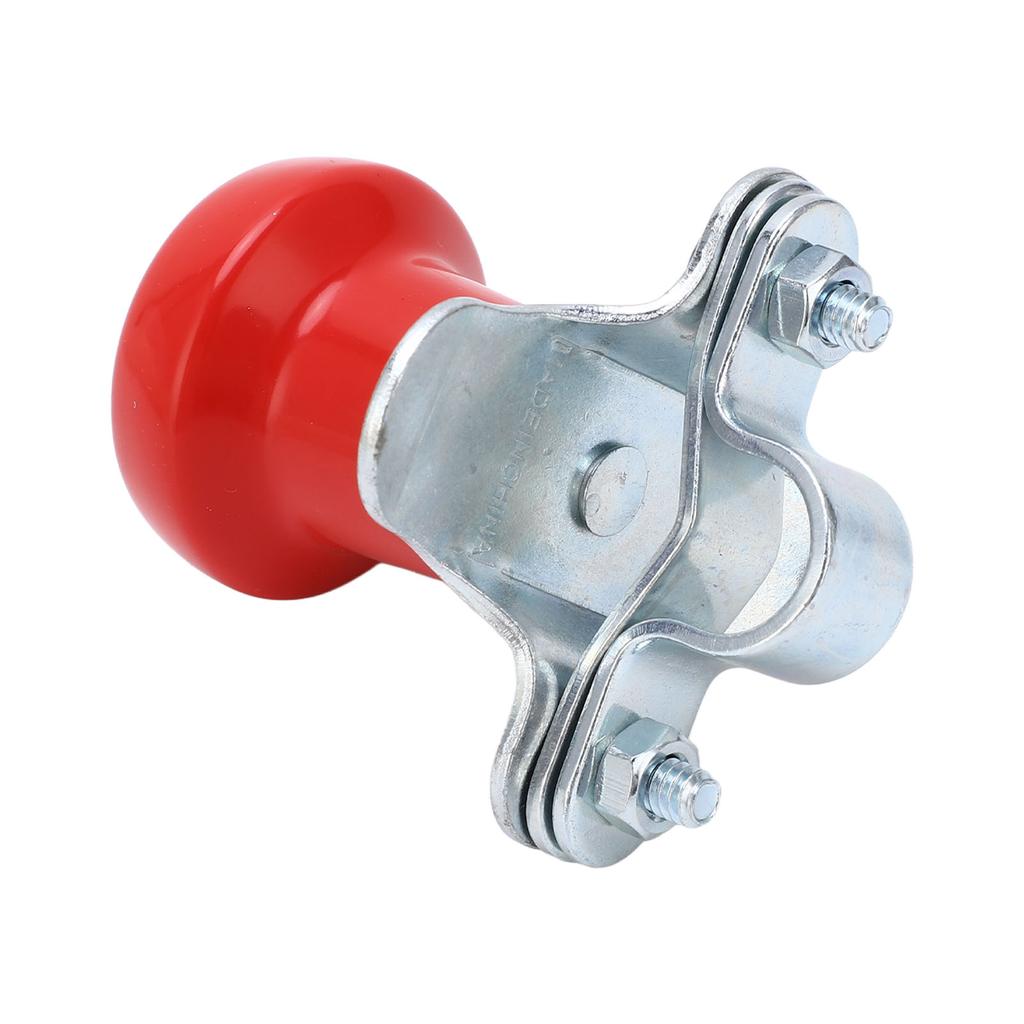Steering Wheel Spinner 3004?2348 Red Universal Deep Spoke Steering Wheel Assist Grip for Cars