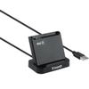 Tooq TQR-220B/USB 2.0/Black ID Reader