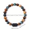 Zodiac Bracelet for Women Men Zodiac Sign Natural Stone Bead Bracelet 12 Constellation Prayer Blessing Bracelet 1pc 8mm Gemini