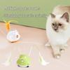 Electric Cat Toy: Automatic Feather Teaser & Infrared Turntable with Cat Ball