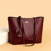Fashionable Large-capacity Commuting Convenient Storage Handbag, Single-shoulder Bag, Simple and Elegant Ladies' Tote Bag