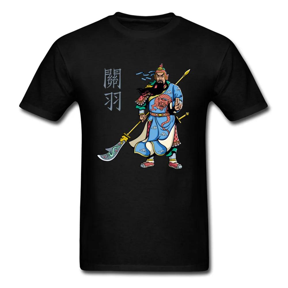 Unique Design Beijing Opera Chinese Hero Warrior Guan Yu Print TShirt Summer Cotton ONeck Short Sleeve Unisexs T Shirt New S3XL