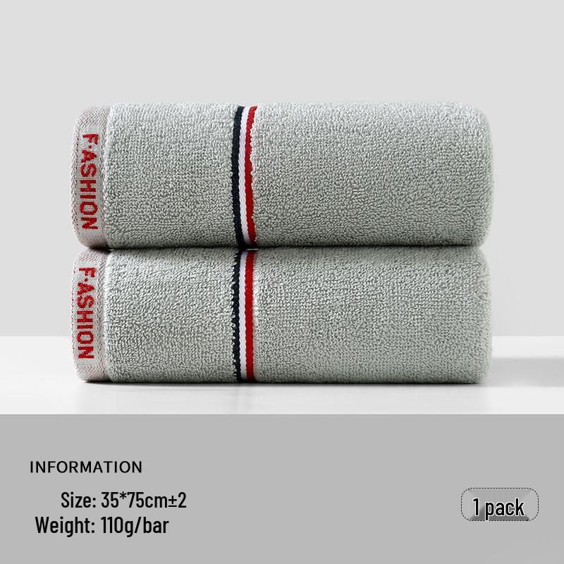 Pure Cotton Jacquard Washcloth: Thick, Absorbent Bath & Face Towel