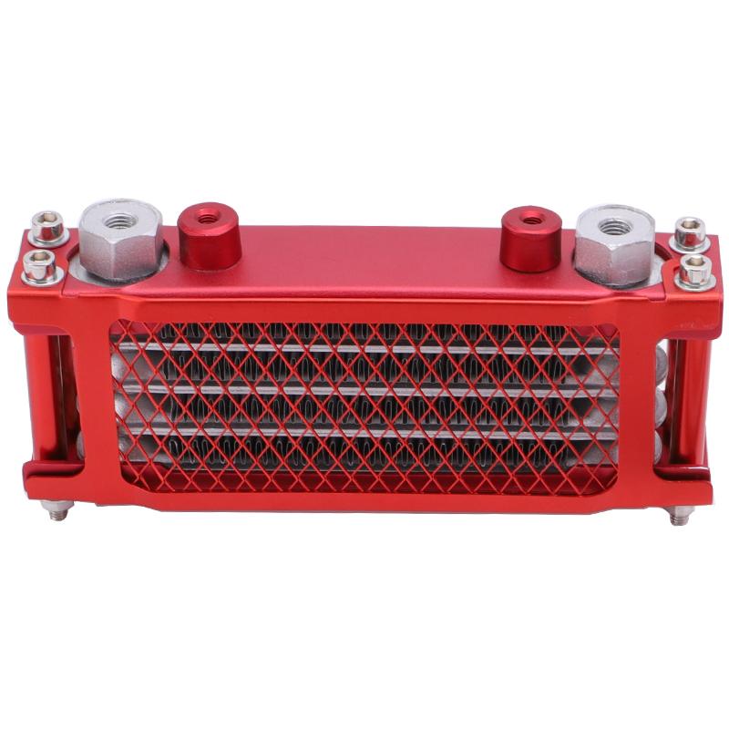 Oil Cooling Cooler Radiator Oil Cooler Set Motorcycle For 50 70 90 110 125 140cc Dirt Bike Monkey Bike DAX Pocket Bike ATV Moto