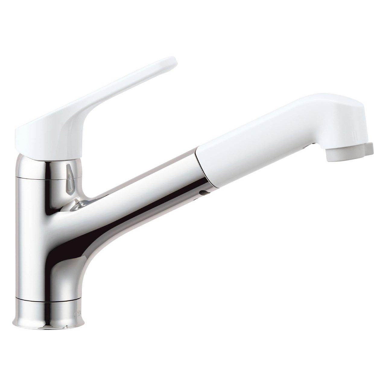 

LIXIL INAX Mixer Faucet with Hand for General Kitchen Shower RSF-832Y Single-Lever Shower, Use, Faucet, Water-Saving Faucet,